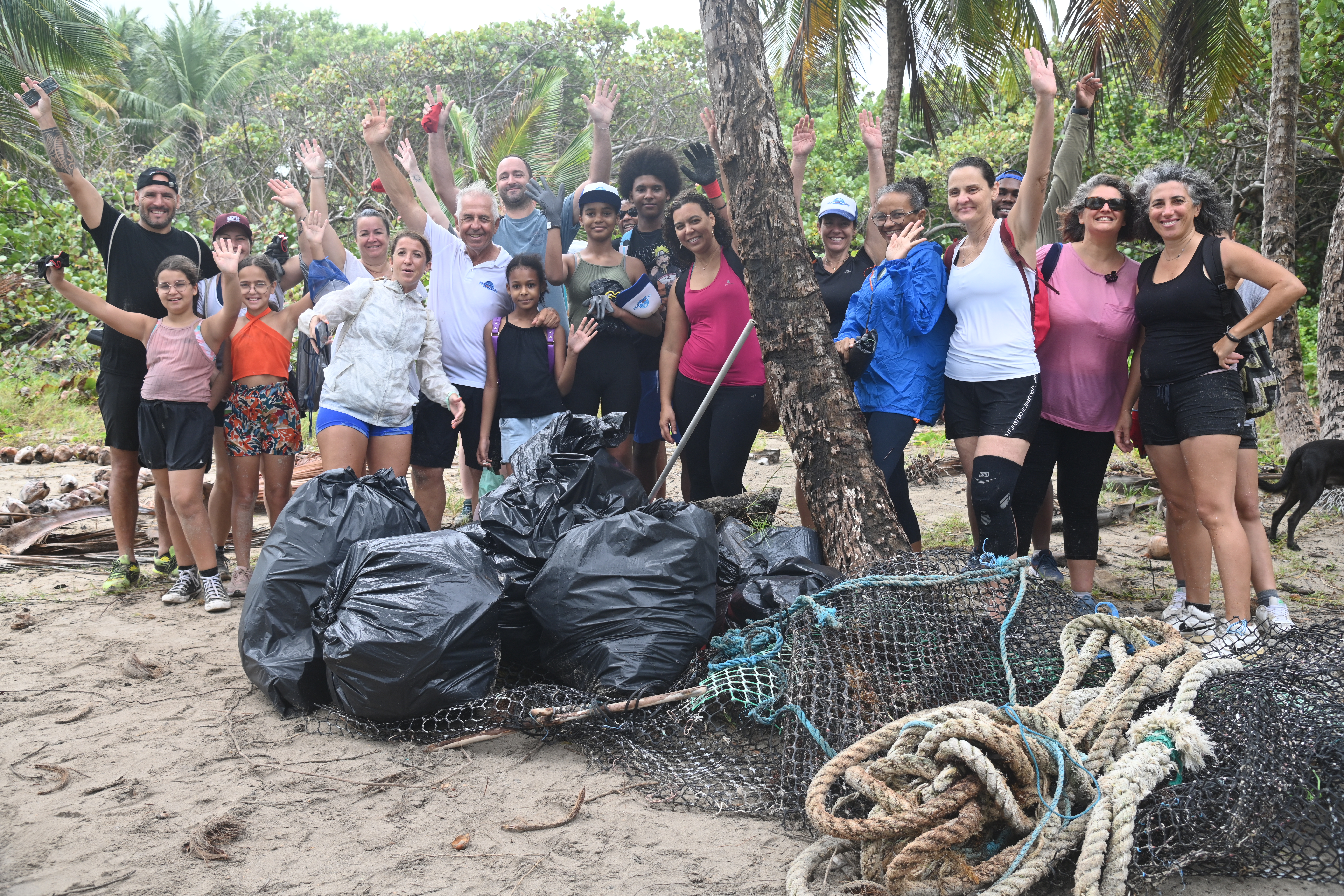 Z72_5030 collecte dechets plastiques martinique